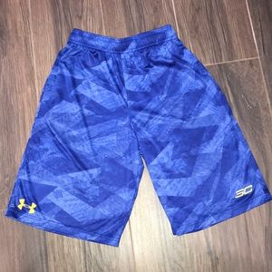 Like new Steph Curry Y basketball shorts